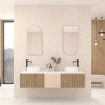 Pack MOISSAN + lavabo + miroir Alma