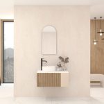 Pack MOISSAN + lavabo + miroir Alma