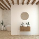 Pack RICHET + évier + miroir rond