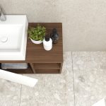 Pack Rennes avec lavabo et miroir LED