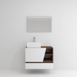Pack Rennes Plus avec lavabo et miroir LED