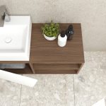 Pack Rennes avec lavabo et miroir LED