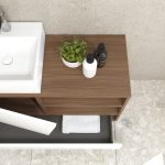 Pack Rennes Plus avec lavabo et miroir LED