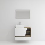 Pack Rennes Plus avec lavabo et miroir LED