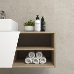 Pack Rennes avec lavabo et miroir LED