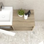 Pack Rennes avec lavabo et miroir LED