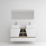 Pack Rennes Plus avec lavabo et miroir LED