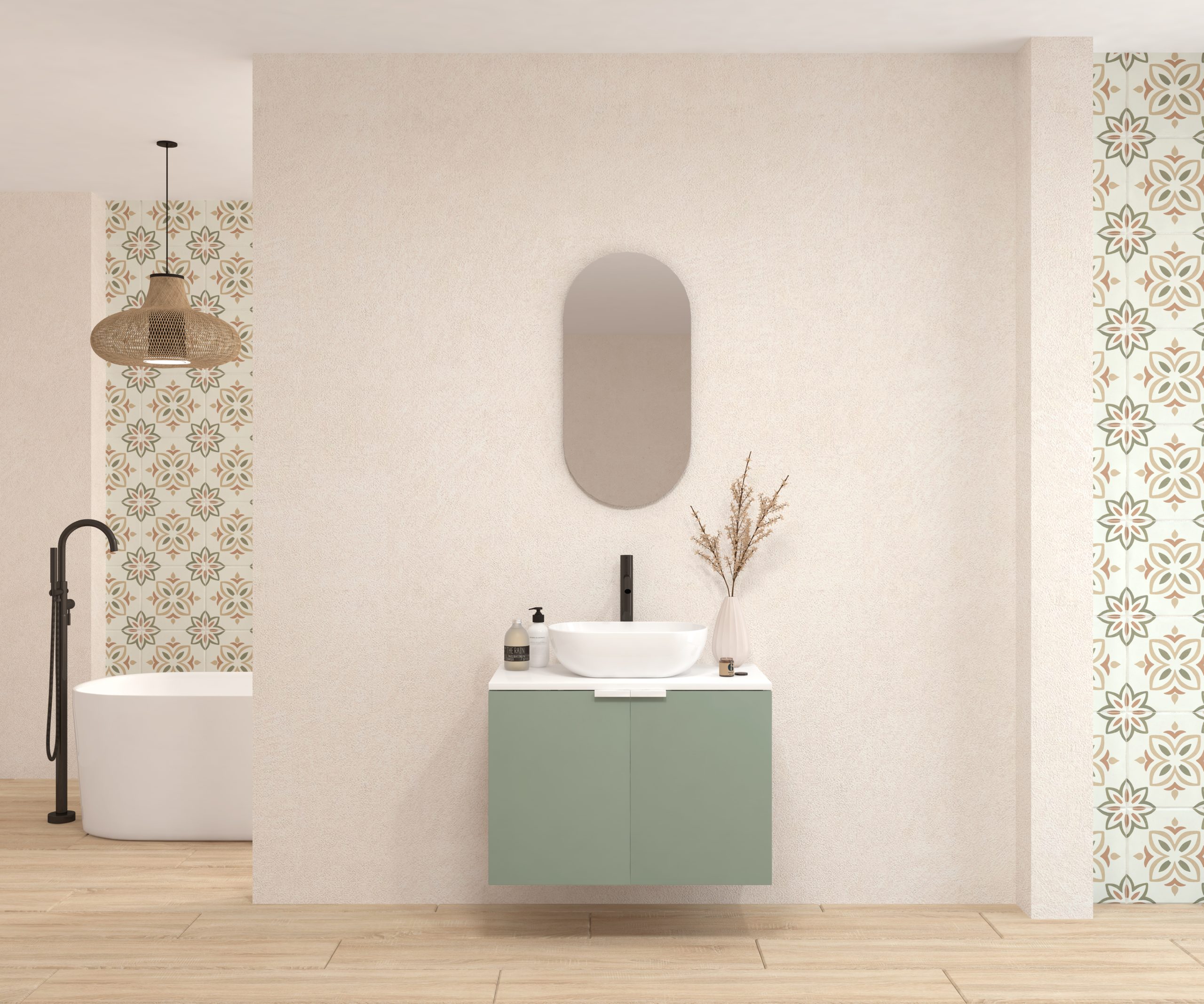 Pack ROLLAND + évier + capsule miroir