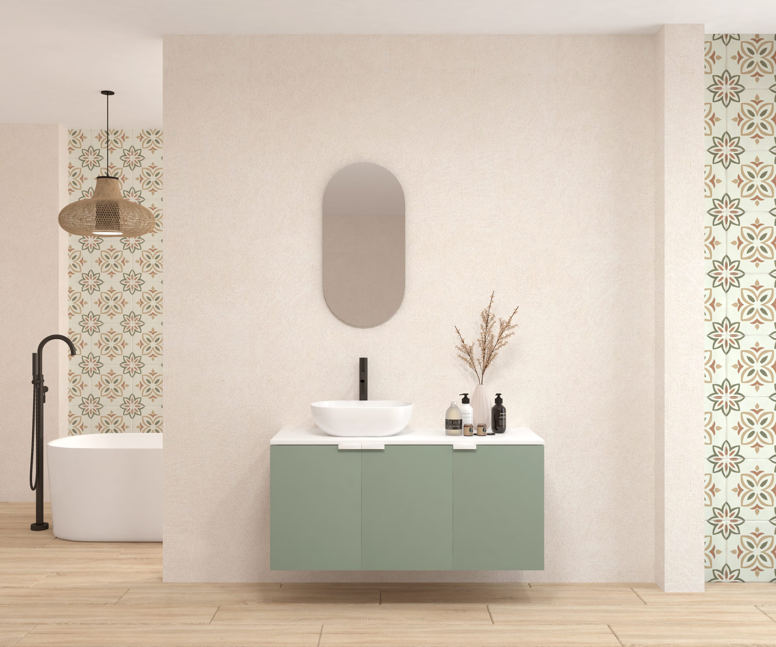 Pack ROLLAND + évier + capsule miroir