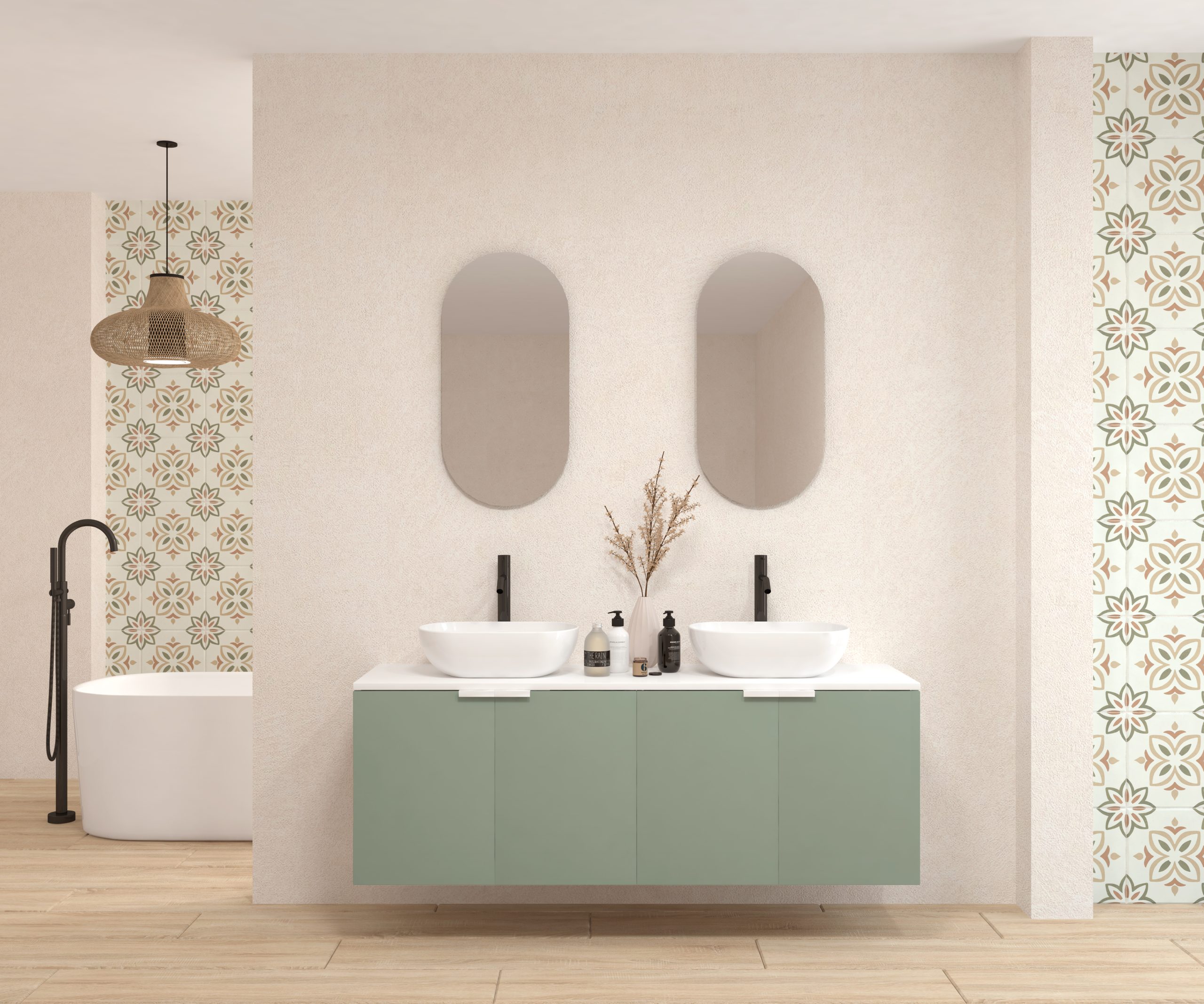 Pack ROLLAND + évier + capsule miroir