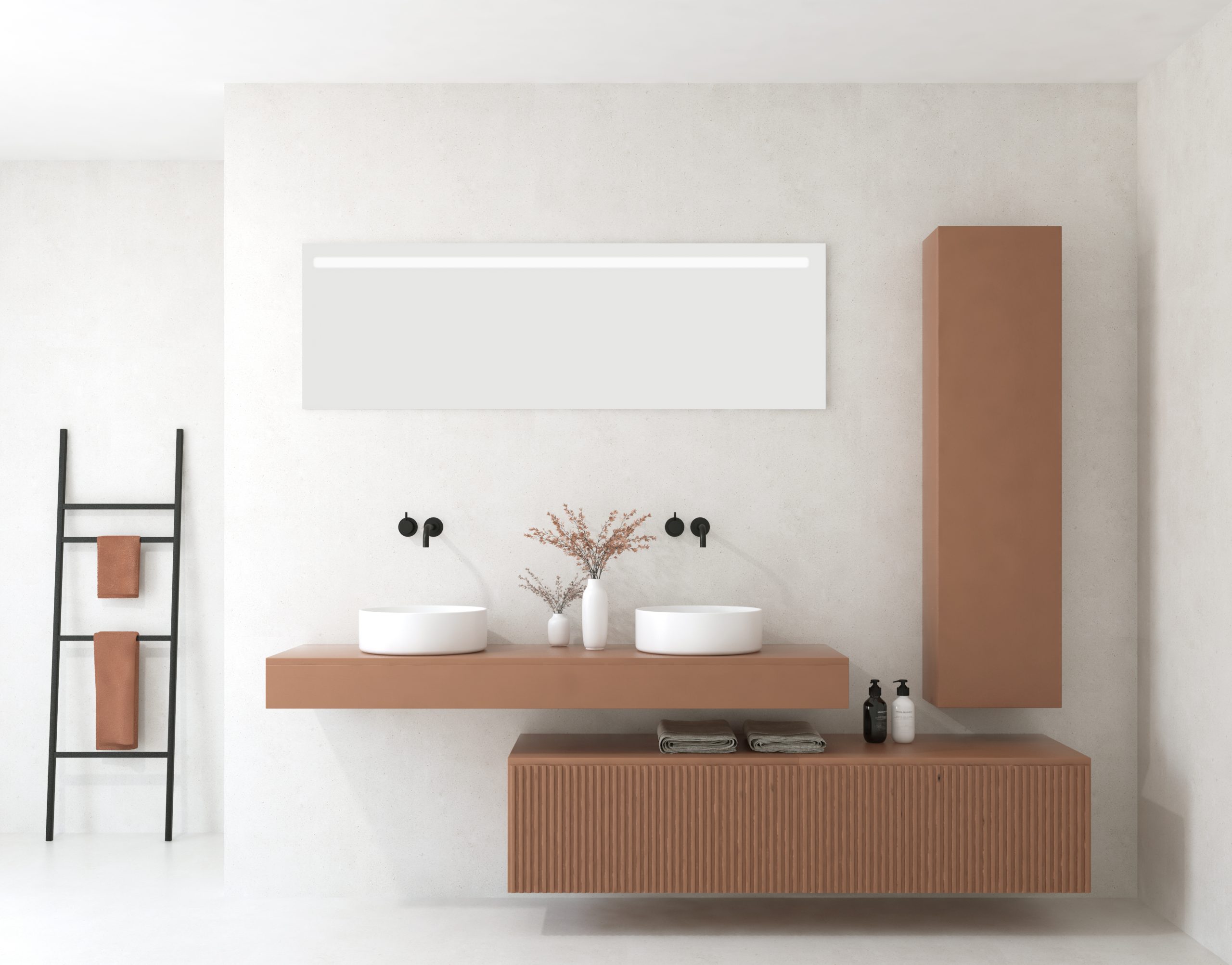 Pack SIAGNE + vasque + miroir LED