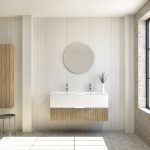 Pack SAVART + lavabo + miroir rond