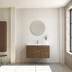 Pack SAVART + lavabo + miroir rond