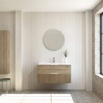 Pack SAVART + lavabo + miroir rond