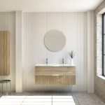 Pack SAVART + lavabo + miroir rond