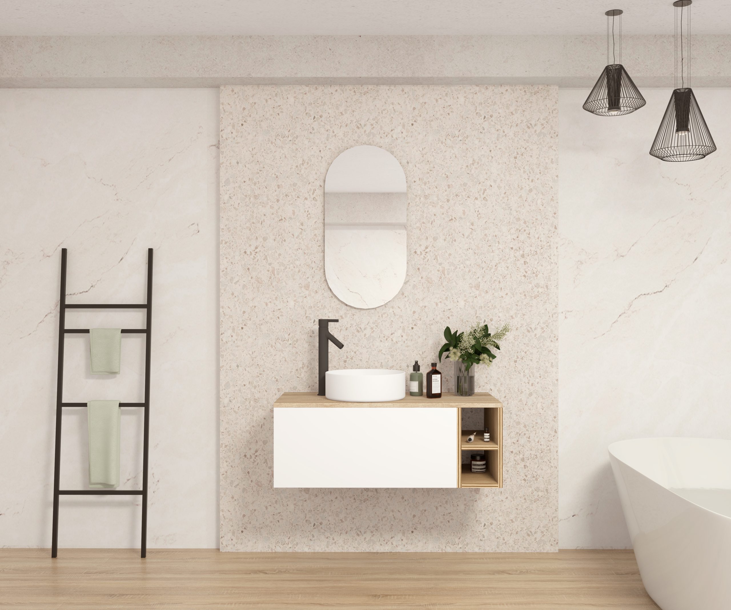 Pack VALADON + lavabo + espejo cápsula