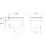 Lot d&rsquo;accessoires comprenant 3 boîtes de rangement