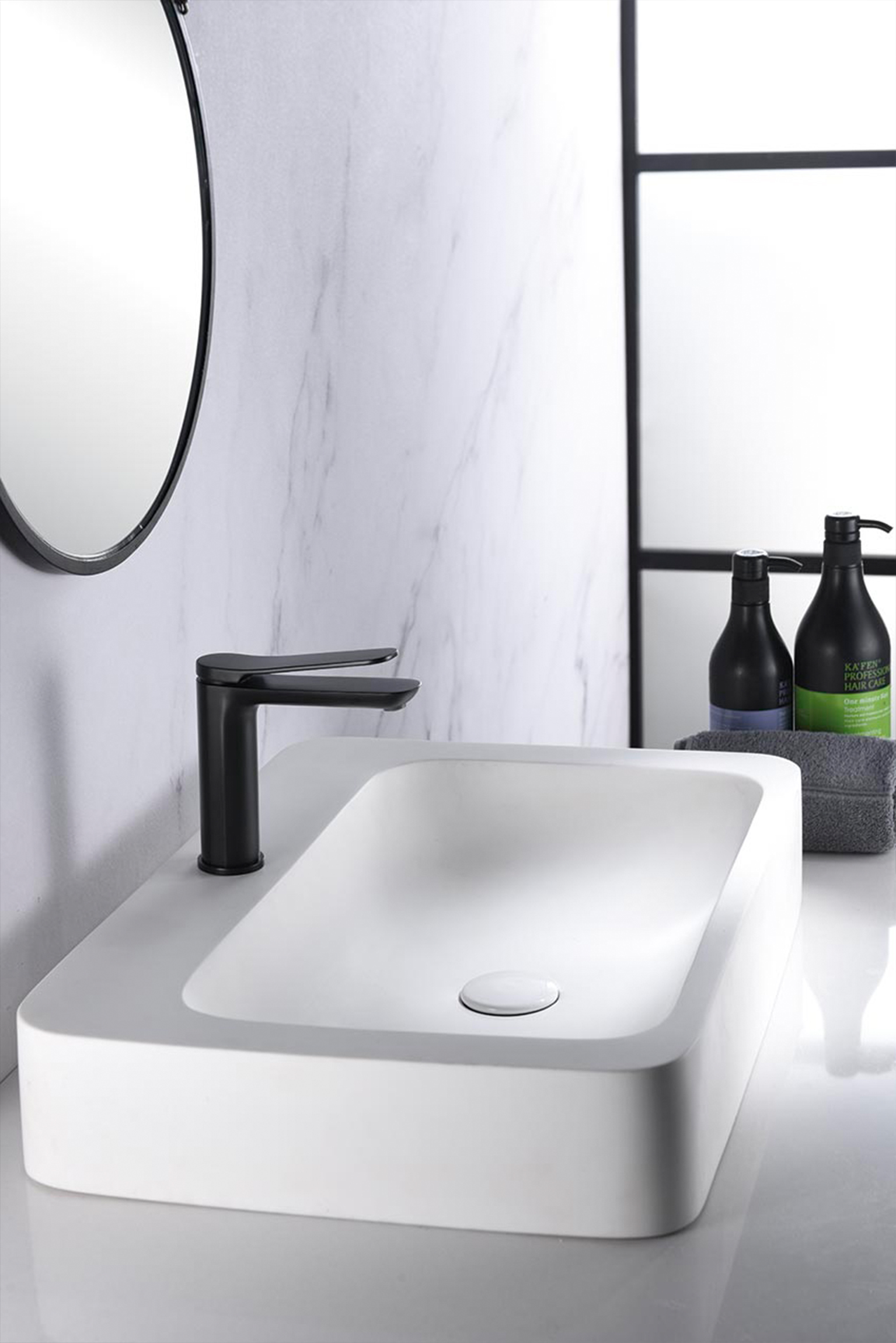 ROBINET D’ÉVIER NOIR MAT SANTORINI