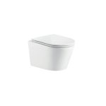 Toilettes suspendues Oléron, blanc brillant