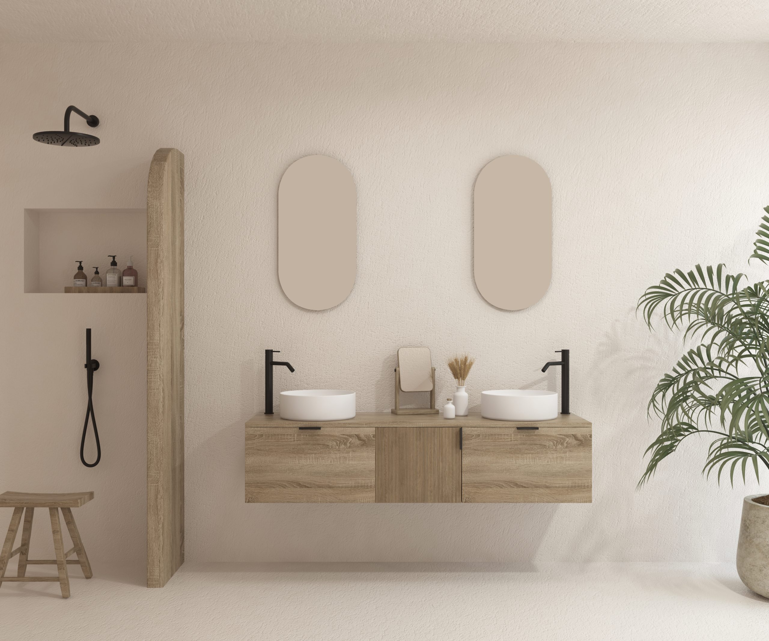 Pack ALLEGRAIN + lavabo + espejo cápsula