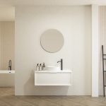 Pack CHAUVEAU + lavabo + miroir rond