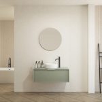 Pack CHAUVEAU + lavabo + miroir rond