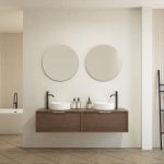 Pack CHAUVEAU + lavabo + miroir rond