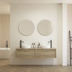 Pack CHAUVEAU + lavabo + miroir rond