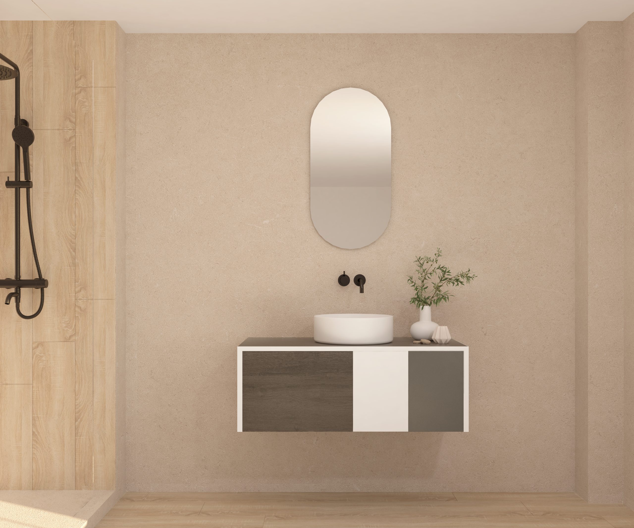 Pack DUPUIS + évier + capsule miroir