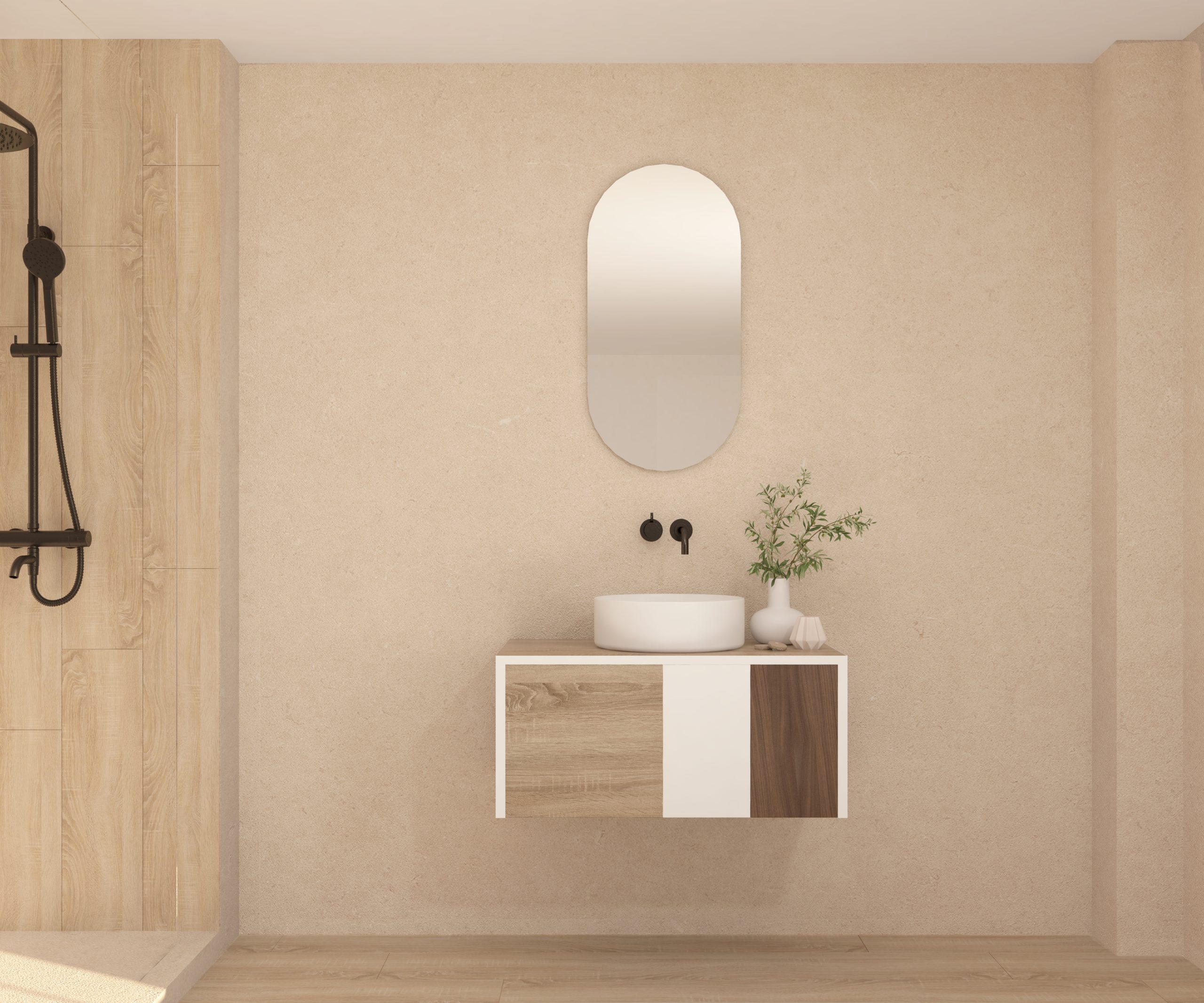 Pack DUPUIS + évier + capsule miroir