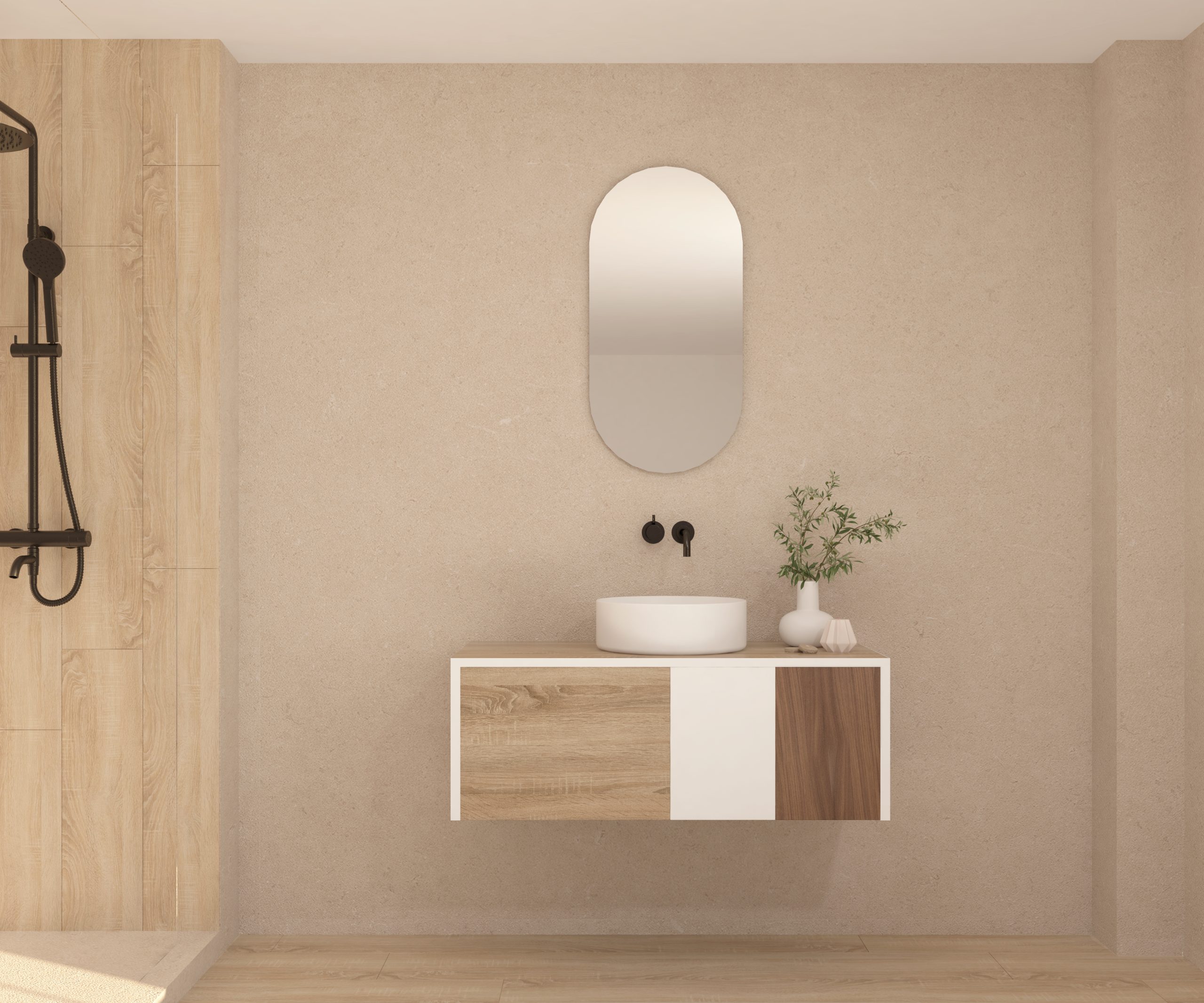 Pack DUPUIS + évier + capsule miroir