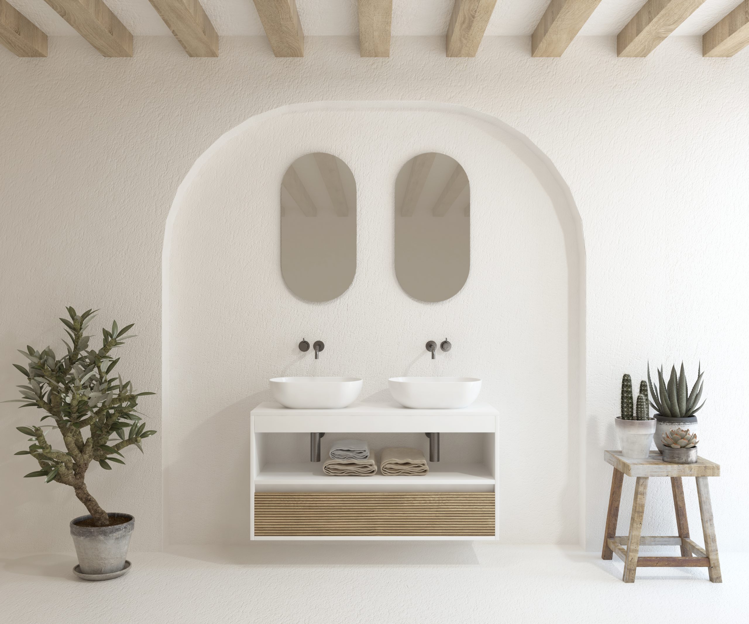 Pack MOINET + lavabo + espejo cápsula