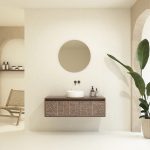 Pack VIREBENT + lavabo + miroir rond