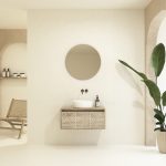 Pack VIREBENT + lavabo + miroir rond