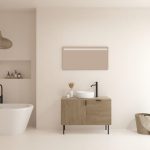 Pack AUDRAN + lavabo + espejo LED