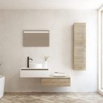 Pack ECRINS + vasque + miroir LED