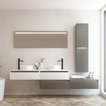 Pack ECRINS + Double vasque + Miroir LED