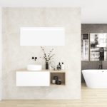 Pack OBIOU + lavabo + espejo LED