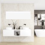 Pack OBIOU + lavabo + espejo LED