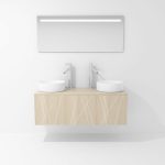 Pack Paimport avec vasque à poser et miroir LED