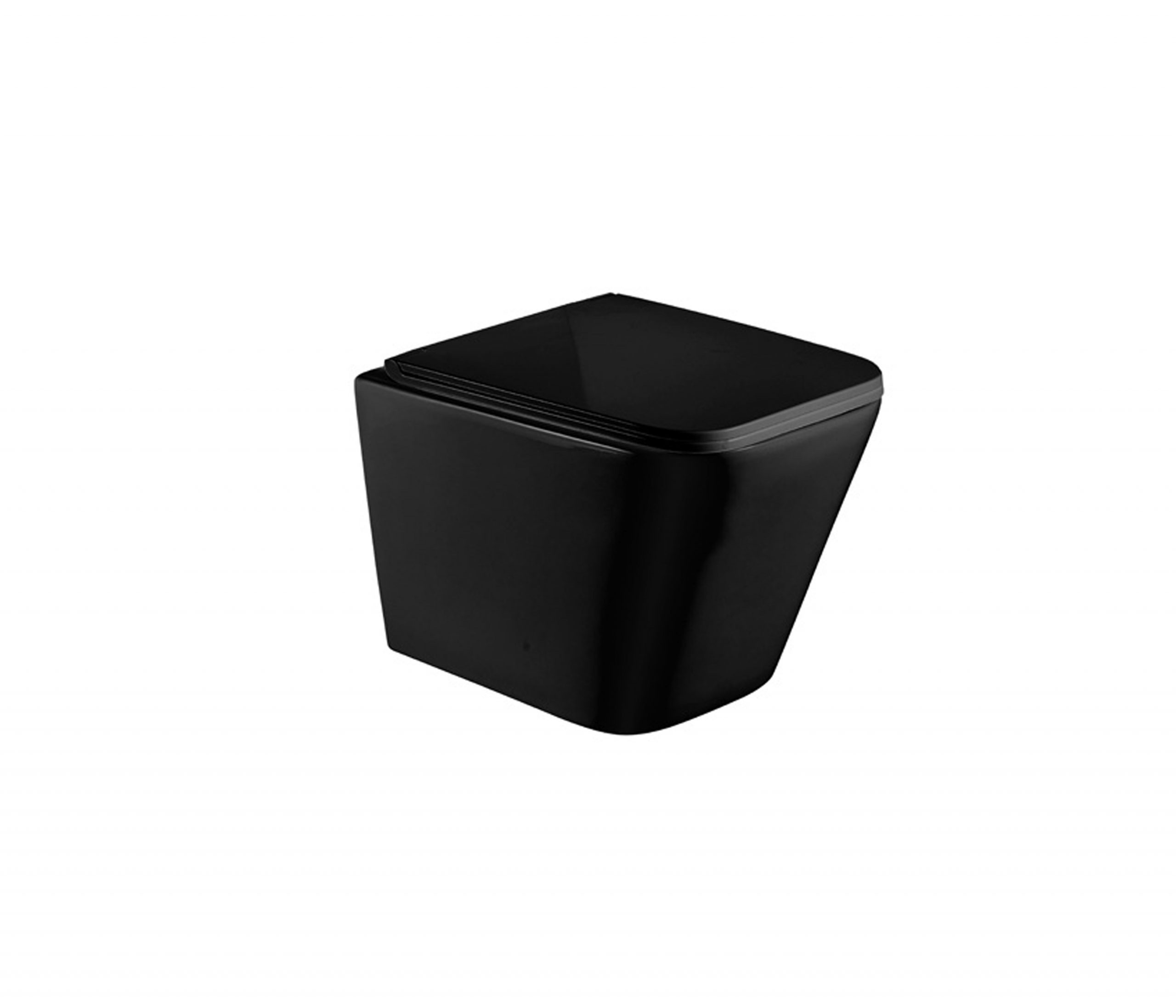 WC suspendu Sein, noir mat