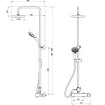 Robinet de salle de bain AURA