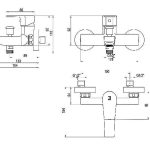 Robinet de salle de bain AURA