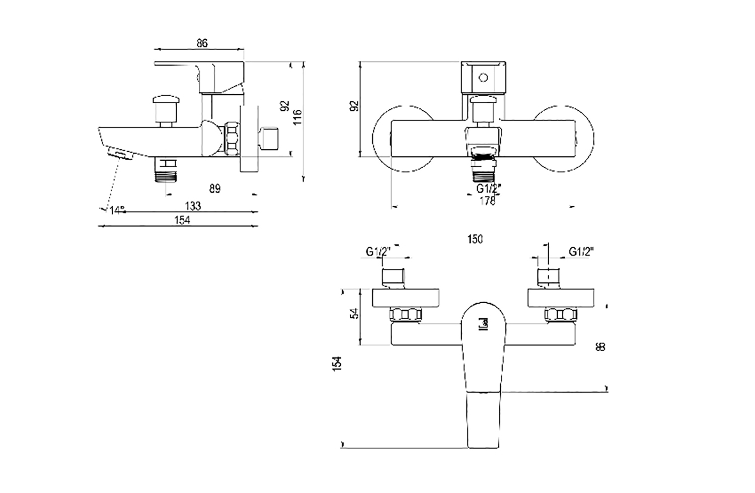 Robinet de salle de bain AURA