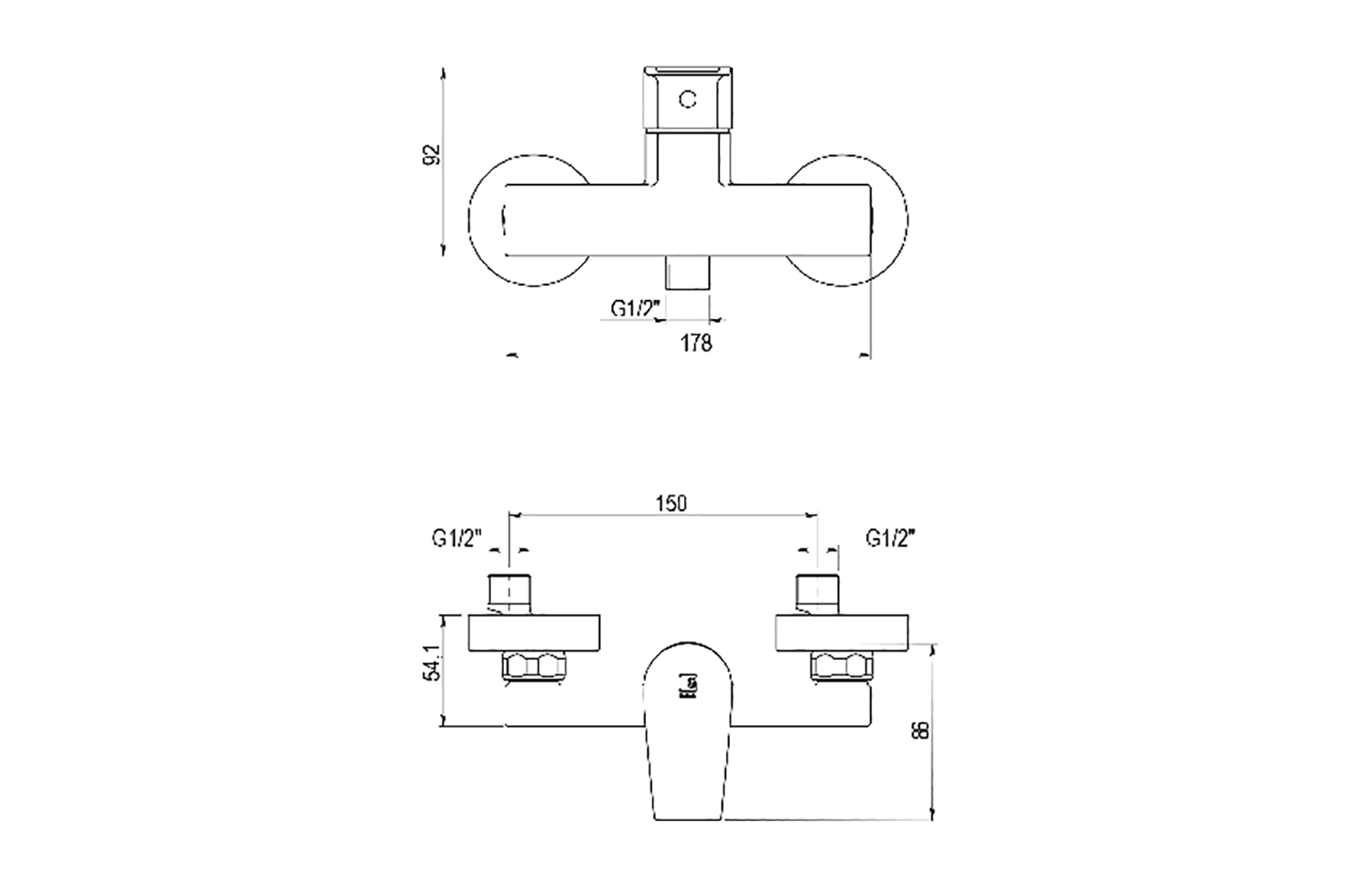 Robinet de salle de bain AURA
