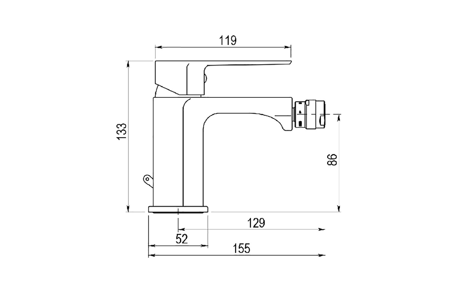 Robinet de salle de bain AURA