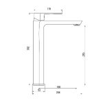 Robinet de lavabo haut de gamme AURA