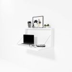 bureau mural rabattable