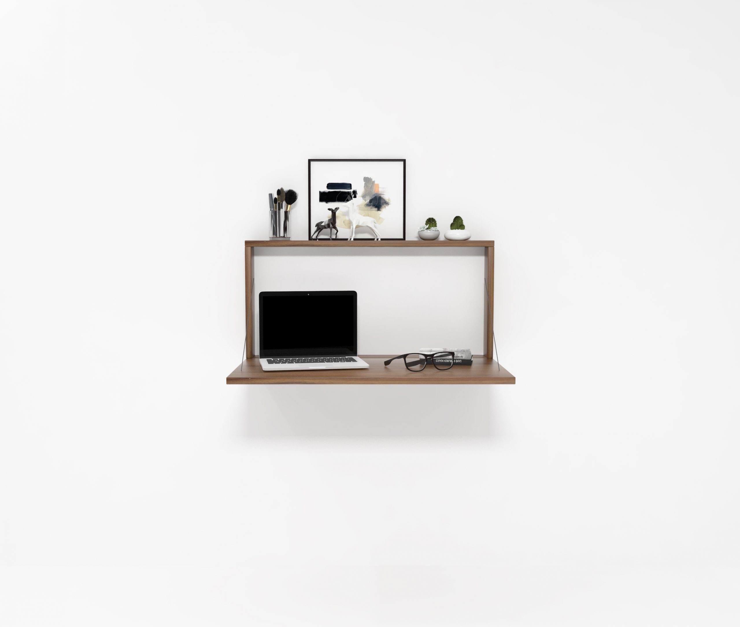 bureau mural rabattable