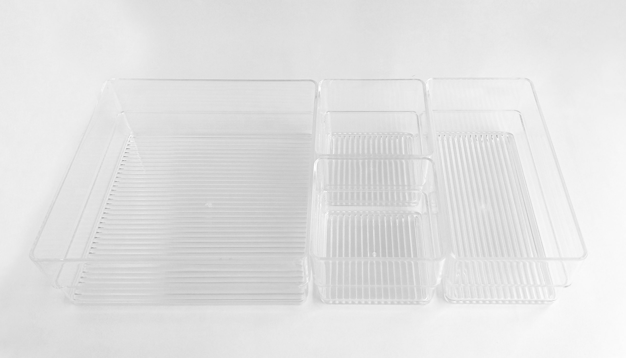 Ensemble de plateaux de rangement